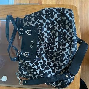 Black Coach handbag